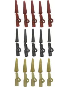 Kolpo Safety Clip Tail Rubber Quick Release for Lead 15 pz 