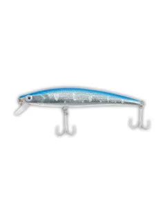 Lineaeffe Crystal Minnow Artificiale Spinning Traina Costiera Blue Silver Esche Artificiali Lineaeffe