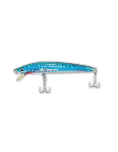 Lineaeffe Crystal Minnow Artificial Spinning Train Coastal Tiger Blue 