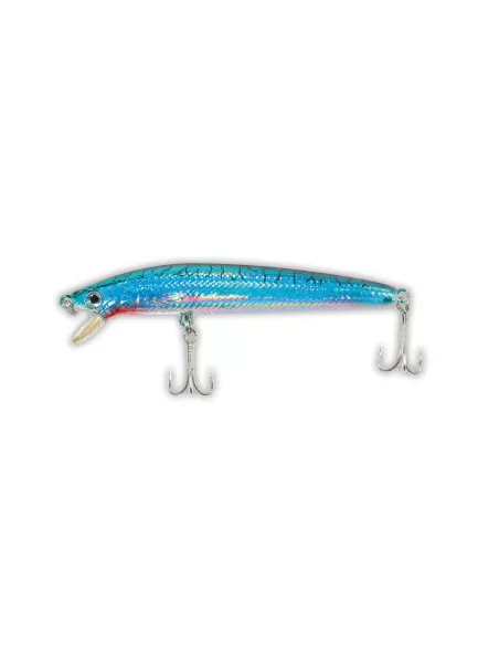 Lineaeffe Crystal Minnow Artificiale Spinning Traina Costiera Tiger Blue Esche Artificiali Lineaeffe