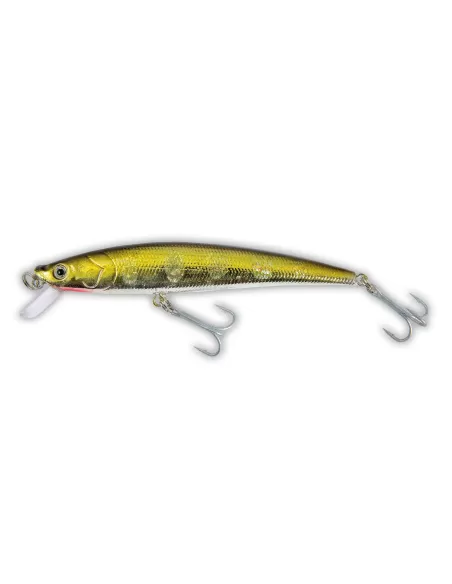 Lineaeffe Crystal Minnow Artificiale Spinning Traina Costiera Black Yellow Esche Artificiali Lineaeffe