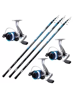 Offerta Kit Canne Bolognesi 5 M Combo Mulinelli Con Filo Tutta Pesca Kit da pesca Sele