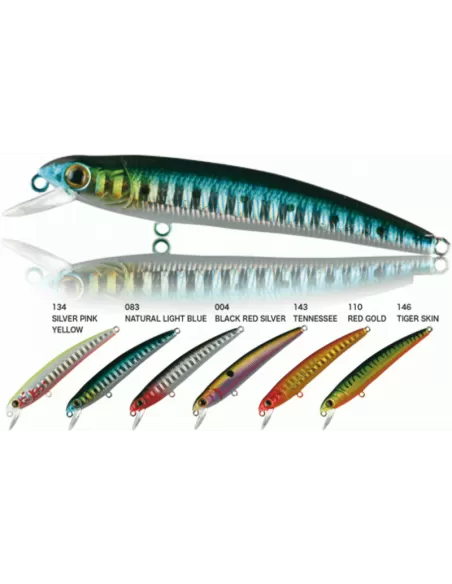 Nomura Minnow Hiro 9 cm Azione Affondante Speciale Traina Esche Artificiali Nomura