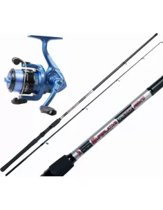 Kolpo Combo Spinning Canna Superlative Mulinello Mito Con Filo Kit da pesca Kolpo
