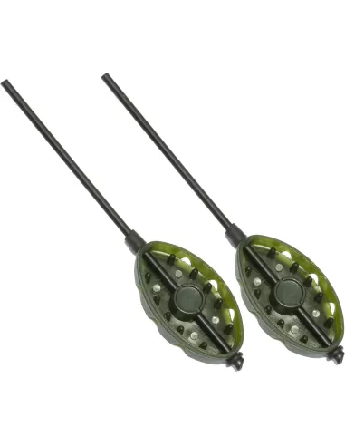 Kolpo Spike Pro Long Tube Inline Feeder 2 pz Pasturatori Method Feeder Kolpo