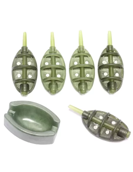 Kolpo Inline Method Feeder Set 5 pz Pasturatori Method Feeder Kolpo