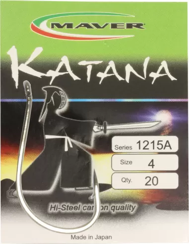 Katana Maver Ami da Pesca 1215A Black Nichel 20 pz Ami da pesca Maver