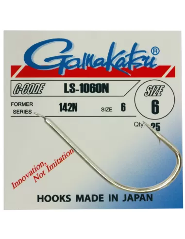 Gamakatsu 142N Ami da Pesca 25 pz Ami da pesca Gamakatsu