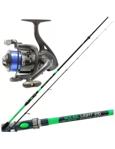 Kit Trout Area Ultra Light Canna 2,10 m 0-8 gr Mulinello e Filo Kit da pesca Kolpo