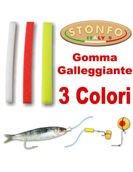 Gomma Galleggiante Stonfo 8x8x100 mm Accessori mare Stonfo