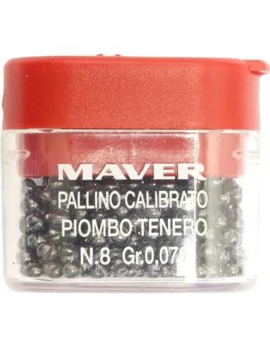 Maver Pallini Spaccati Super Calibrati Minuteria Maver