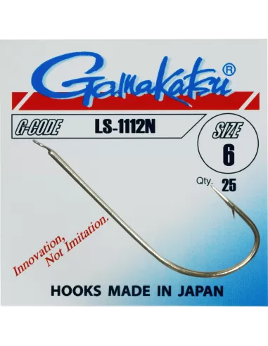 Gamakatsu 421 N Ami da Pesca 25 pz Gambo Lungo Ami da pesca Gamakatsu