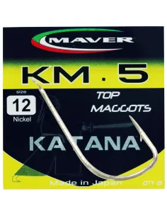 Maver Katana Ami da Pesca Ks 5 15 pz Speciale Bigattini Ami da pesca Maver