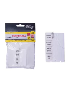 Sele Terminale Montato con tre Ami Speciale Bolentino Surfcasting Minuteria Sele