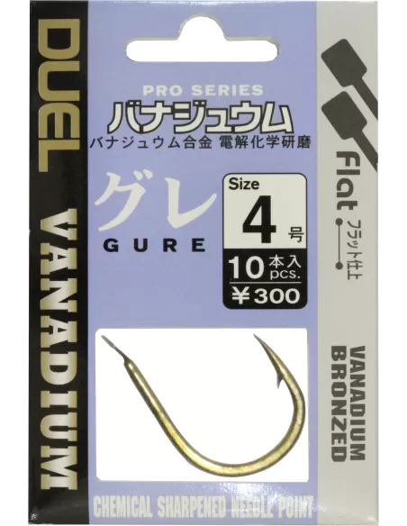 Duel K615 Ami Bronzati Con Paletta Ami da pesca Duel