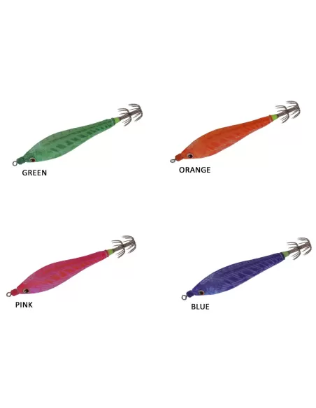 Dtd Soft Pauk Totanara Corpo Morbido Luminosa 55 mm Esche Artificiali Dtd