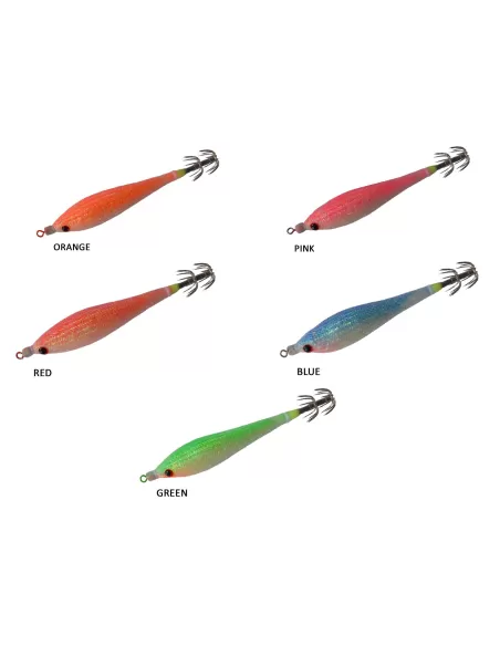 Dtd Soft Flash Glavoc Totanara con Corpo in Silicone 65 mm Esche Artificiali Dtd