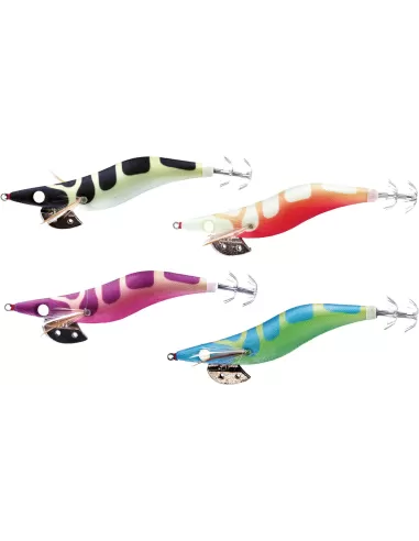 Kabo Squid Spotted Totanara Seppie e Totani 3.0 cm 10.5 Esche Artificiali Kabo Squid