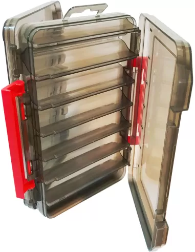 Yamashiro Scatola Doppio Scomparto Porta Totanare Jig 10 Posti Esche Artificiali Yamashiro