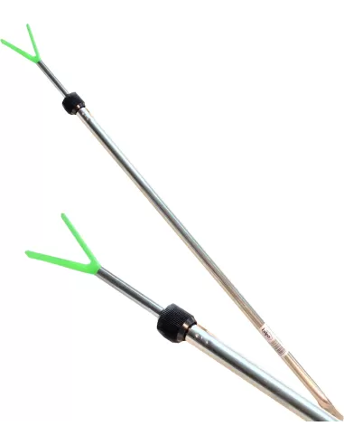 Kolpo Picchetto Telescopico con Forcella Poggia Canne 120 cm Accessori da pesca Kolpo