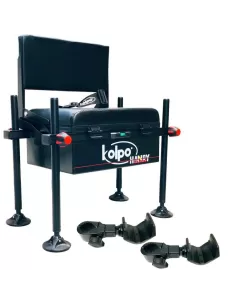 Kolpo Handy Bench with Backrest Two Reed Rests 