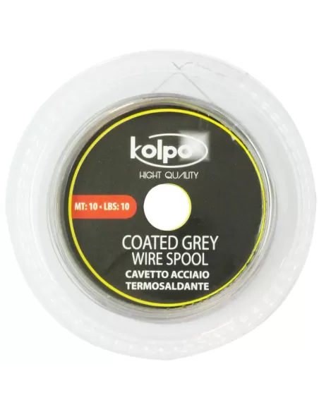 Kolpo Cavetto Acciaio Termosaldante 7 capi Super Soft 10 mt Minuteria Kolpo