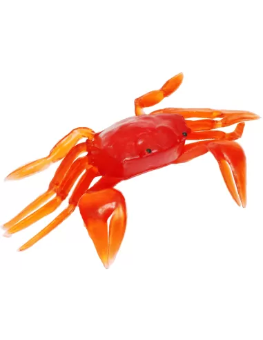 Kolpo Crab Red Granchio in Gomma Arancione 8 cm Esche Artificiali Kolpo