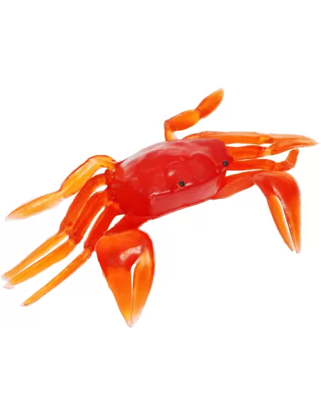 Kolpo Crab Red Granchio in Gomma Arancione 8 cm Esche Artificiali Kolpo