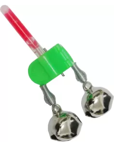 Kolpo Campanello Pesca Doppio con Porta Starlite 4.5 mm Accessori da pesca Kolpo