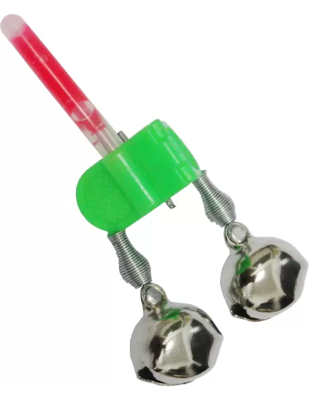 Kolpo Campanello Pesca Doppio con Porta Starlite 4.5 mm Accessori da pesca Kolpo