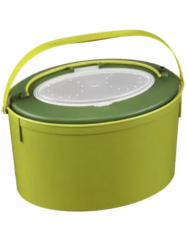 Kolpo Secchio Porta Vivo Doppio 7 Litri Porta pesci Kolpo