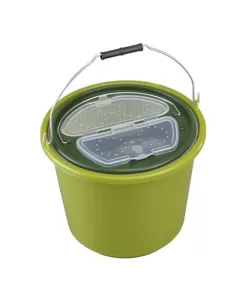 Kolpo Secchio Porta Vivo Doppio 12 Litri Porta pesci Kolpo