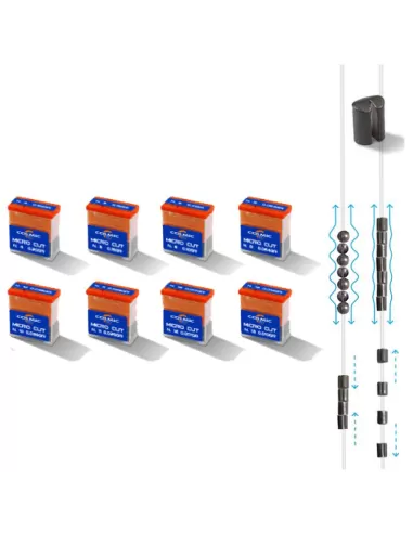 Colmic Micro Cut Piombi Spaccati Cilindrici Minuteria Colmic