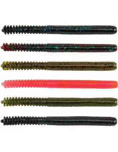 Berkley Lugworm Esca Siliconica pesca del Black Bass 10 cm 20 pz Esche Artificiali Berkley