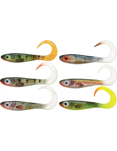 Abu Garcia Svartzonker McPerch Curly 80 mm 8 pz Esche Artificiali Abu Garcia
