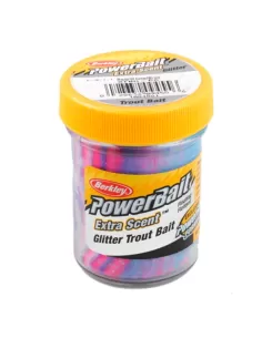 Berkley Powerbait Glitter Trout Bait Captain America Pastella per Trote Esche da pesca Berkley