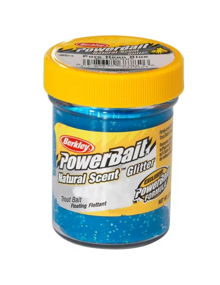 Berkley Powerbait Glitter Trout Bait Neon Blue Trout Batter for Trout