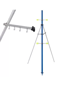 Aluminium Tripode Beach Sele With Final Hangers 