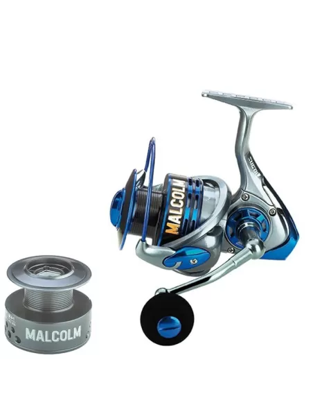 Sugoi Malcom Mulinello da Pesca 5 Cuscinetti Doppia Bobina Mulinelli da Pesca Sugoi