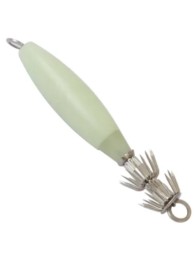 Kolpo Totanara Bianca Fluorescente Doppio Cestello Inox 10 cm Esche Artificiali Kolpo