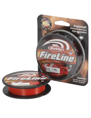 Berkley Fireline Fused Original 110 mt Rosso Fili da pesca Berkley