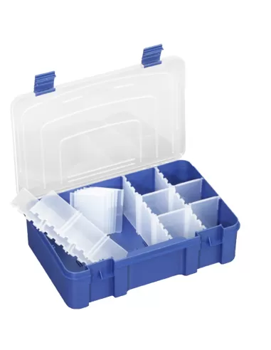 Kolpo Scatola Porta Accessori Artificiali e Minuteria da Pesca 276 x 188 x 75 mm 15 Scomparti Cassette Pesca Kolpo