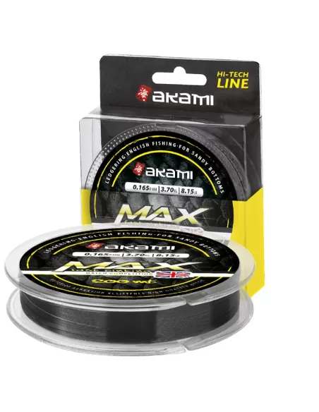 Akami Max Fishing Wire Sinking English Feeder 200 mt