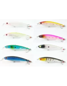Kit 8 Yamashiro Shallo Artificial Fishing Spinning 12 gr 11 cm 
