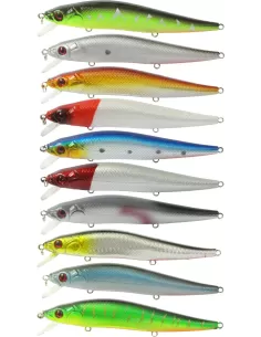 Kit 10 pcs Yamashiro Life Hard Minnow Artificial Floating 14 cm 22 gr 