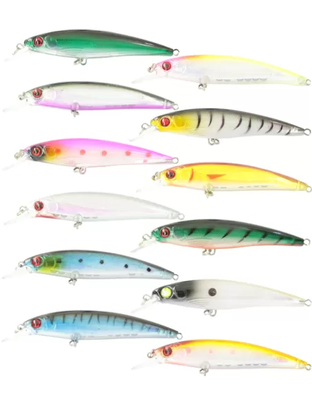 Kit 12 pz Yamashiro BamBam Artificiale Spinning e Traina Galleggiante 16 gr 11 cm Esche Artificiali Yamashiro