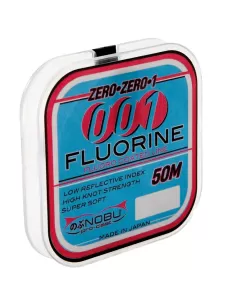 Lineaeffe 001 Nobu Florine Fluoro Coated Line 50 mt Super Soft Fili da pesca Lineaeffe