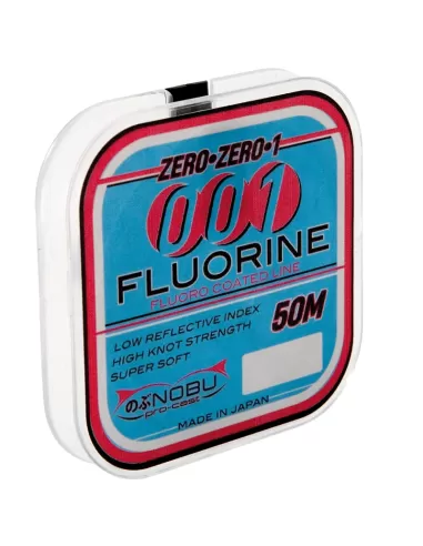 Lineaeffe 001 Nobu Florine Fluoro Coated Line 50 mt Super Soft Fili da pesca Lineaeffe