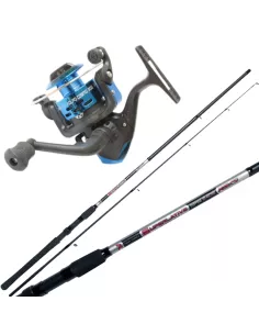 Kolpo Combo Spinning Canna e Mulinello Kit da pesca Kolpo