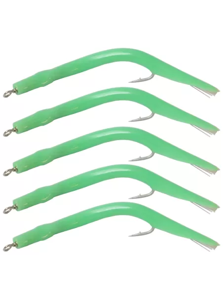 Lineaeffe Mackerel Hook Green 2.3 gr 10 cm 5 pcs